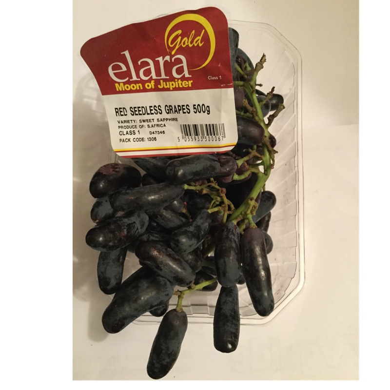 Vitis vinifera Sweet Sapphire in the GardenTags plant encyclopedia Seedless Grape Sweet Sapphire in the GardenTags plant encyclopedia